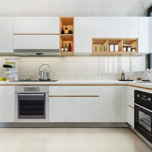 mostrador-cocina-moderno-renderizado-3d-diseno-blanco-beige